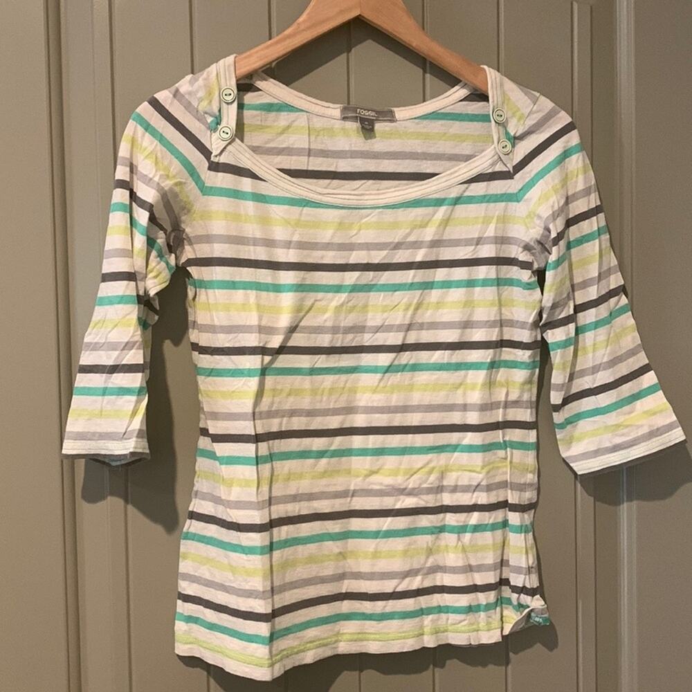 Fossil Striped Top